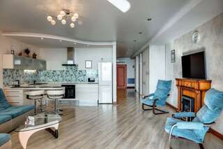 Гостиница Фамилия Делюкс Гурзуф Апартаменты Делюкс с одной спальней и видом на море №117-4