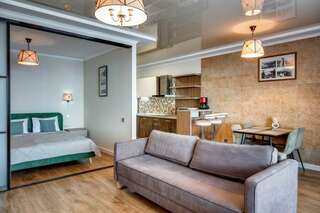 Гостиница Фамилия Делюкс Гурзуф Апартаменты Делюкс с двумя спальнями и видом на море №131-8