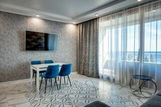 Гостиница Фамилия Делюкс Гурзуф Апартаменты Делюкс с двумя спальнями и видом на море №59 на 4 этаже-5