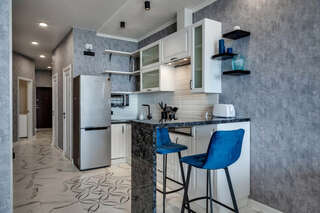 Гостиница Фамилия Делюкс Гурзуф Апартаменты Делюкс с двумя спальнями и видом на море №59 на 4 этаже-1